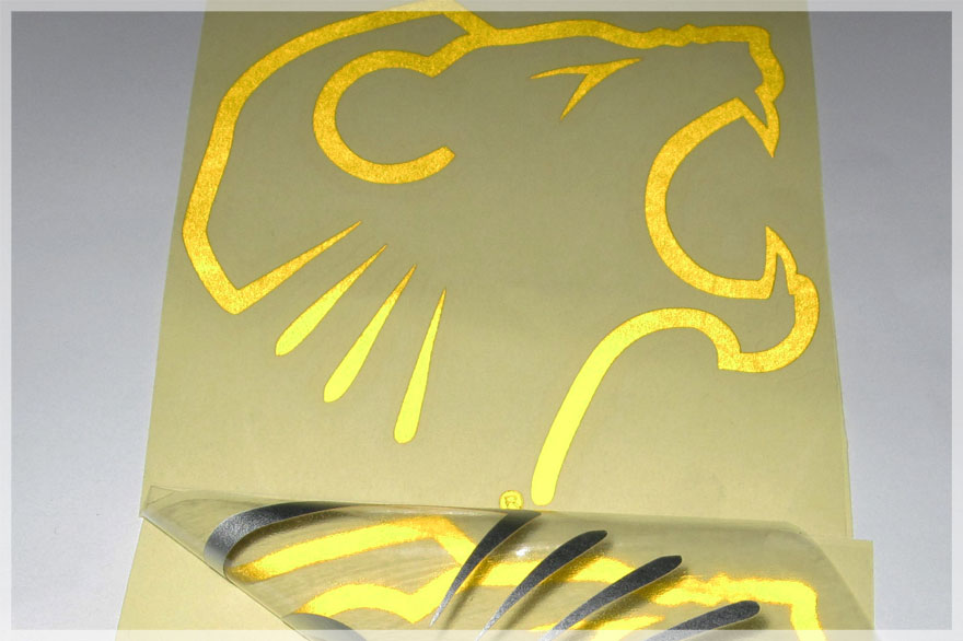 3m yellow 610c 11 reflective vinyl lettering