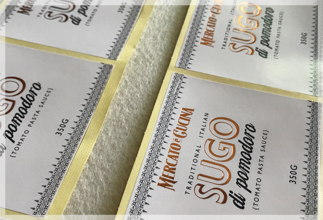 Hot Foil Stamping Labels