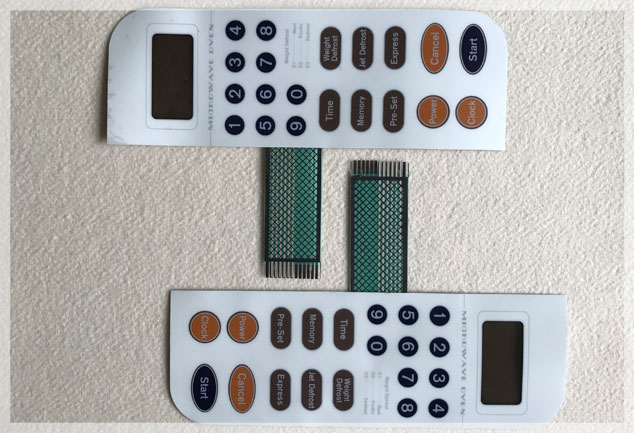 Custom Membrane Switch with ESD Shielding Layer