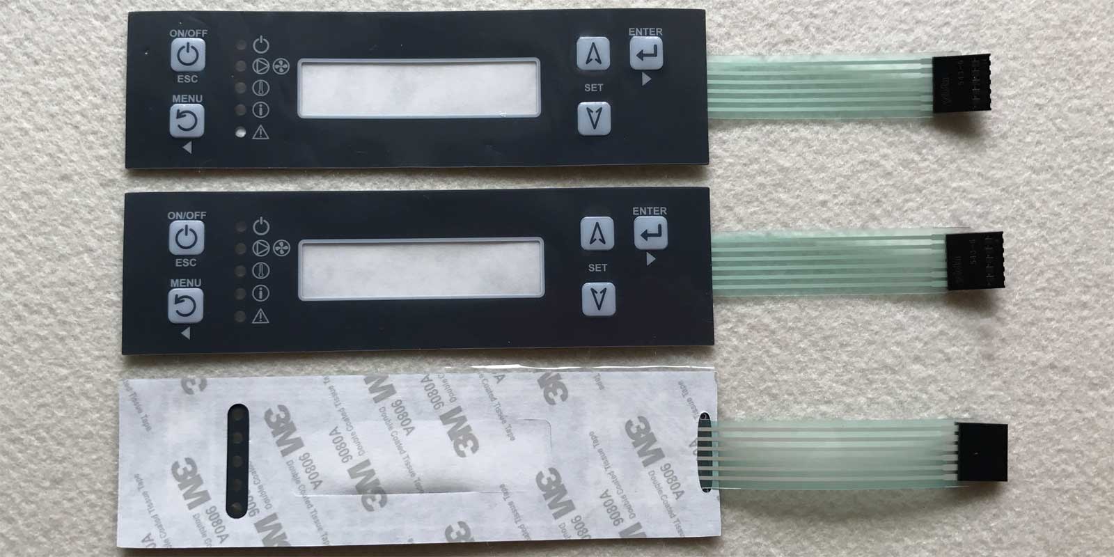 Custom Printed Membrane Switches