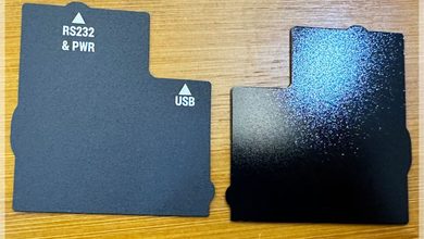 custom printed black polycarbonate graphic overlays