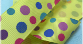 Custom Printed Grosgrain Ribbon