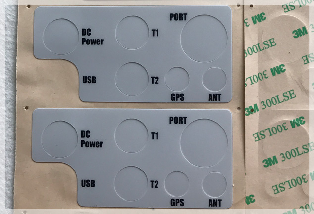 Custom Printed Polycarbonate Stickers