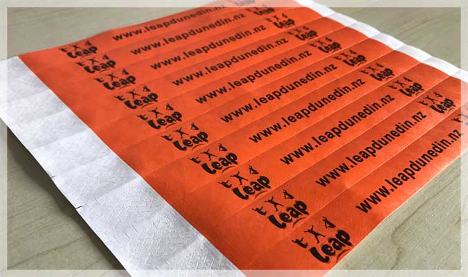 Custom Printed Tyvek Wristbands