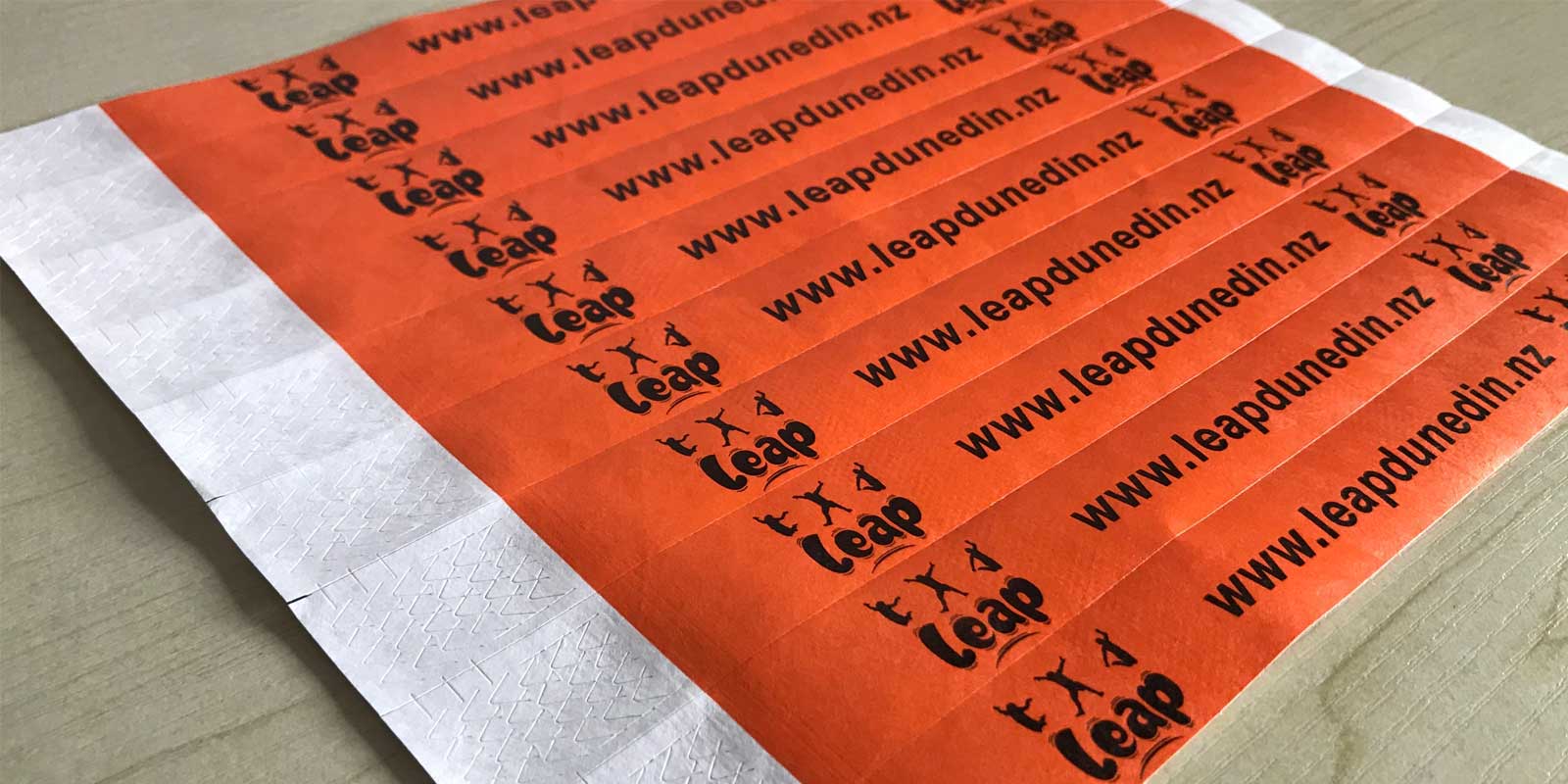 Custom Printed Tyvek Wristbands