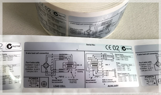 Metallized Matte Silver Polyester Sticker