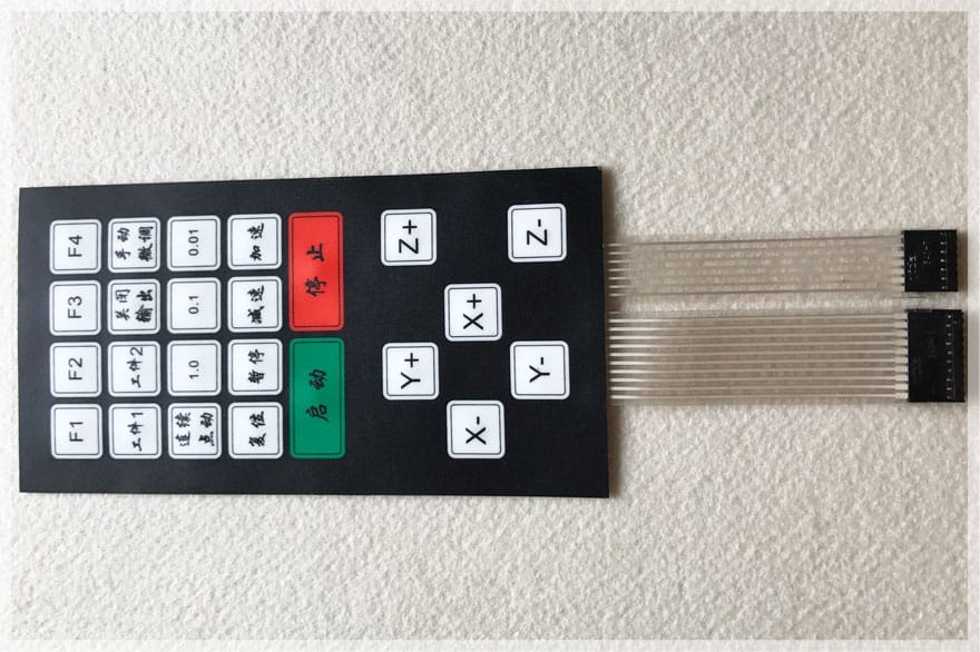 multi key keypad switches