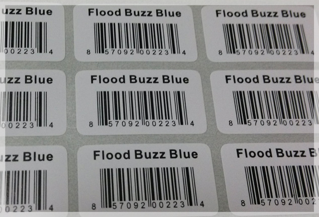 Paper Barcode Stickers